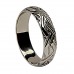 White Gold Wedding Ring - Livia - 18K Gold - Narrow Irish Wedding Rings